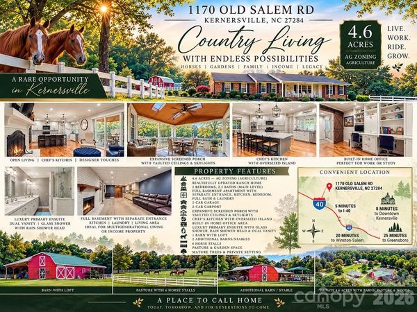 1170 Old Salem Road , Kernersville, NC 27284