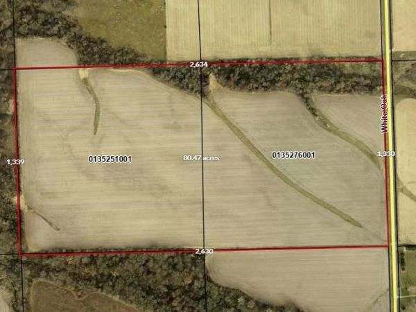 80 Acres White Oak Ave, Solon, IA 52333