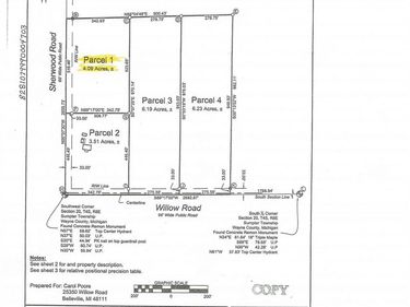 00000 Sherwood Road , Sumpter Township, Mi 48111