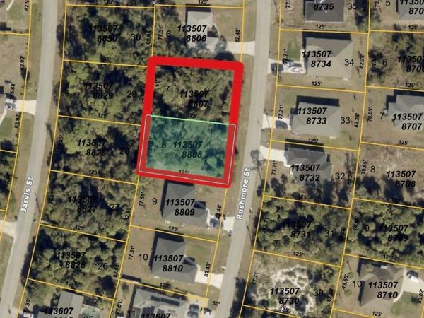 RUSHMORE STREET , NORTH PORT, FL 34288
