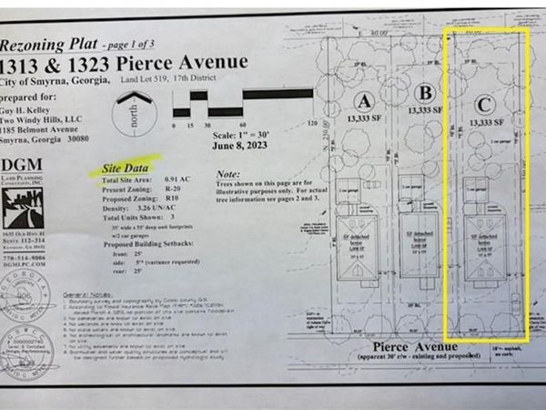 0 Pierce Avenue , Smyrna, GA 30080
