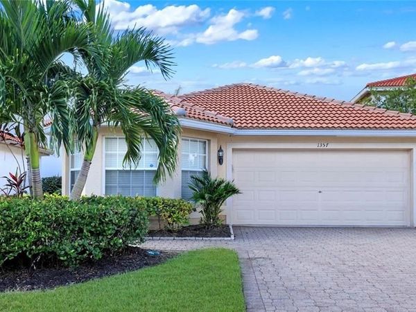 1357 Triandra LN , NAPLES, FL 34119