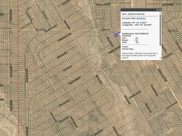 Oberon U26 B55 L15 Road NW, Unit 26, Rio Rancho, NM 87144