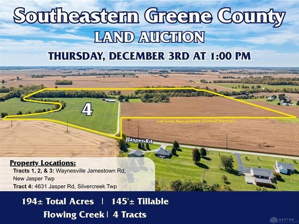 4631 Jasper Road, Silvercreek Twp, OH 45335