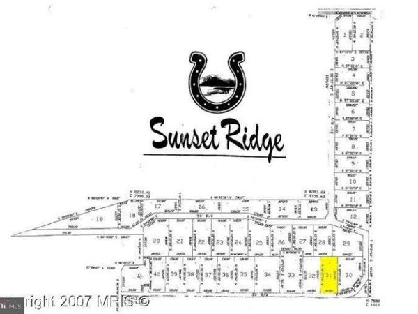 Lot 31 SUNSET RIDGE DRIVE , MC HENRY, MD 21541