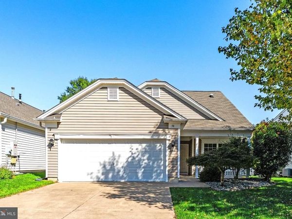 58 GLADSTONE DRIVE , FREDERICKSBURG, VA 22406