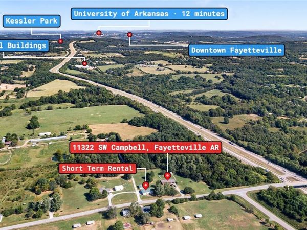 11322 SW Campbell Road , Fayetteville, AR 72701