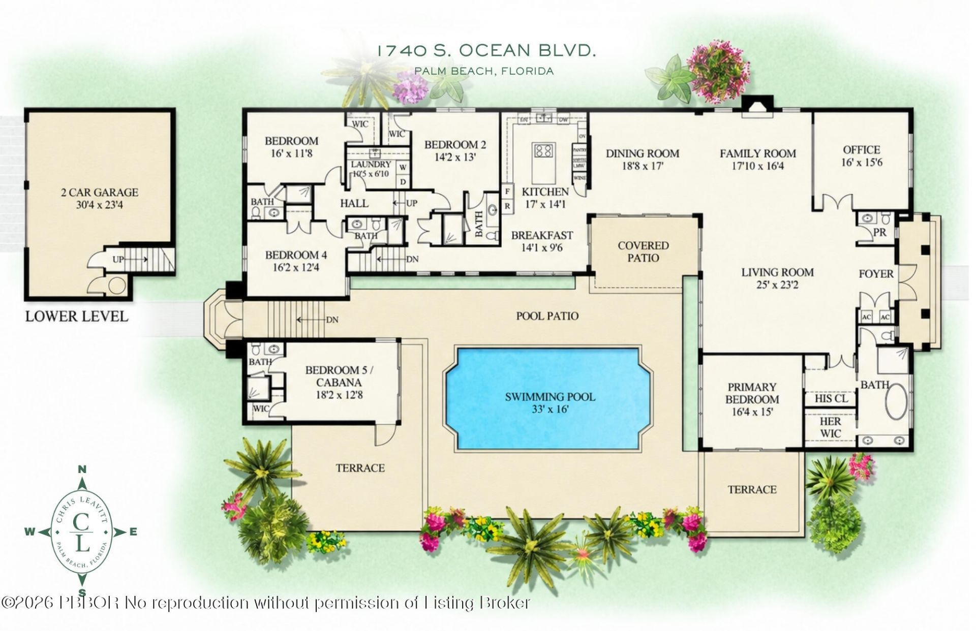 1740 S Ocean Boulevard, Palm Beach, FL 33480 Photo