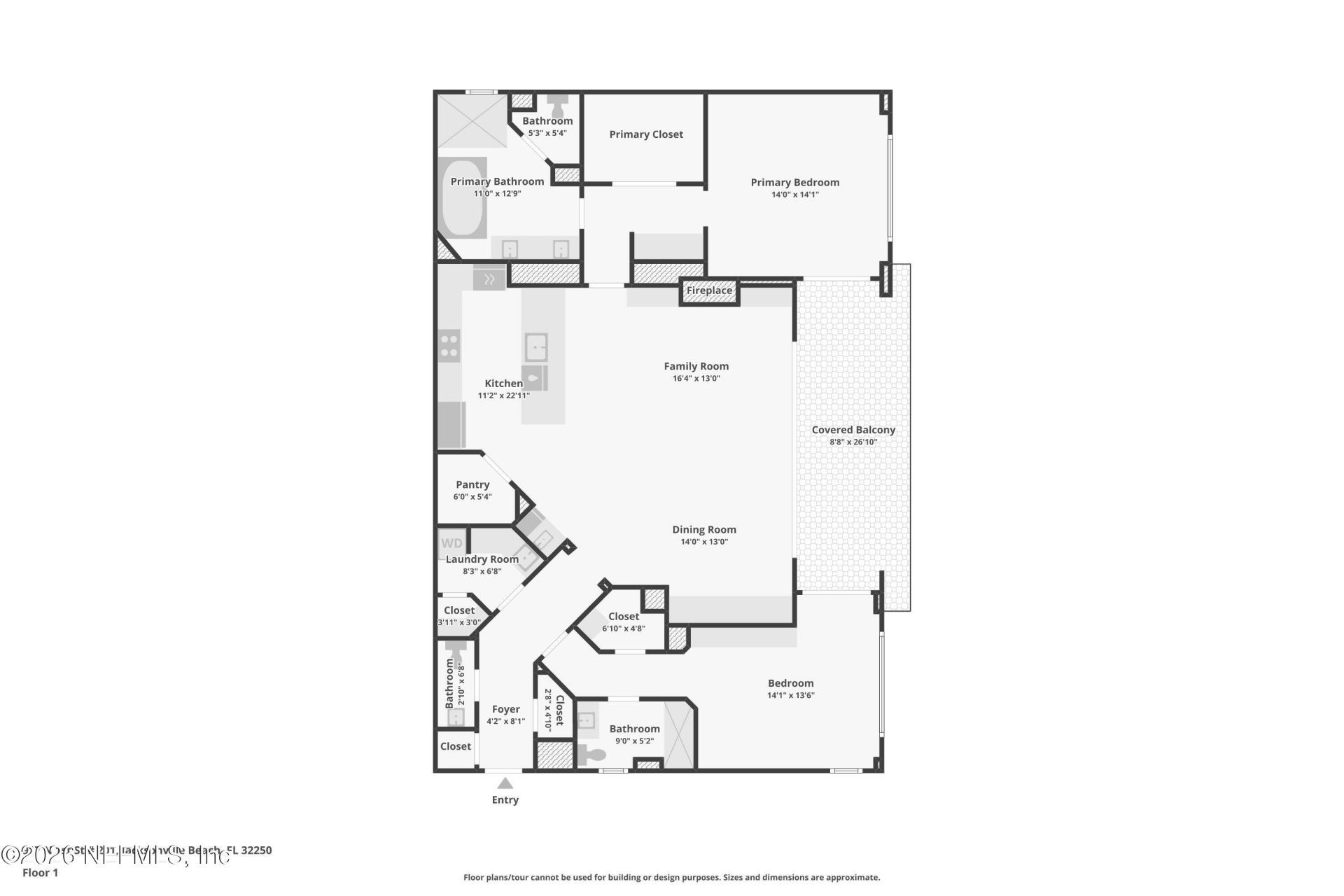 917 S 1st Street S, Unit 201, Jacksonville Beach, FL 32250 Photo