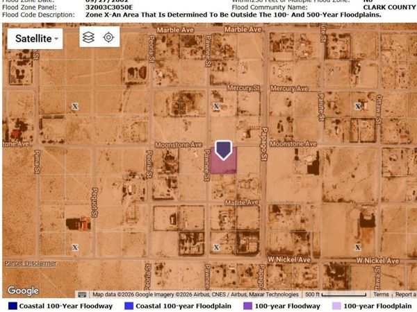 0 Moonstone Ave & Pawnee Street , Sandy Valley, NV 89019