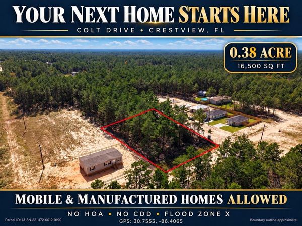 COLT DRIVE , CRESTVIEW, FL 32539