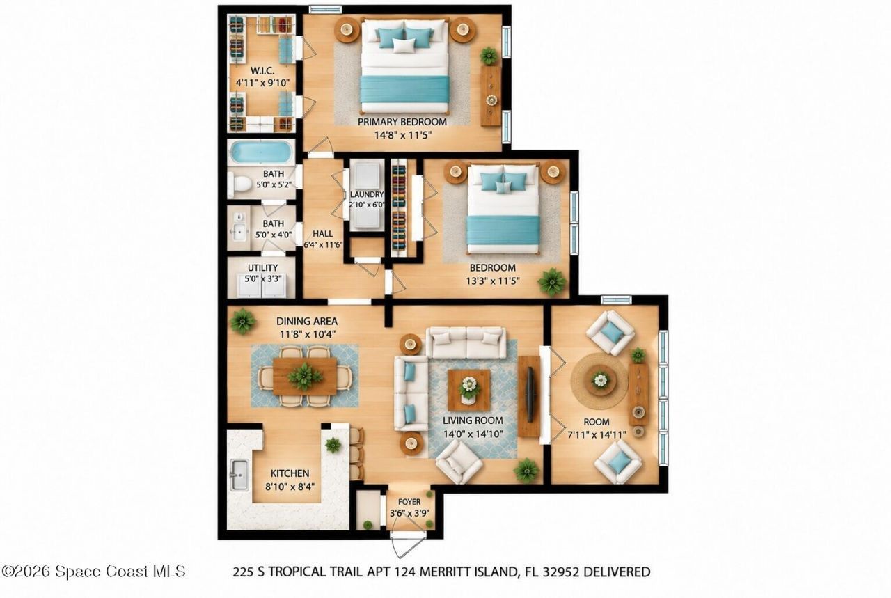 225 S Tropical Trail , Unit 124, Merritt Island, FL 32952 Photo