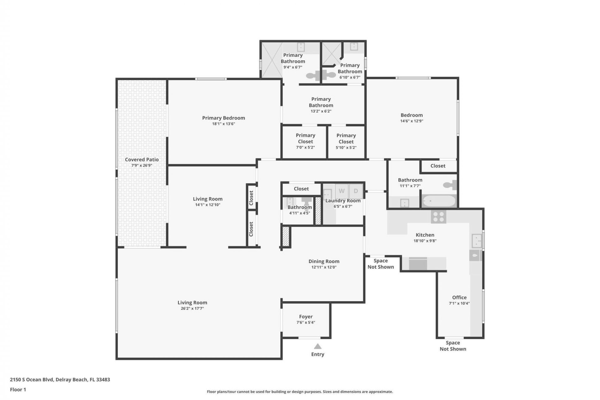 2150 S Ocean Boulevard, Unit 1B, Delray Beach, FL 33483 Photo