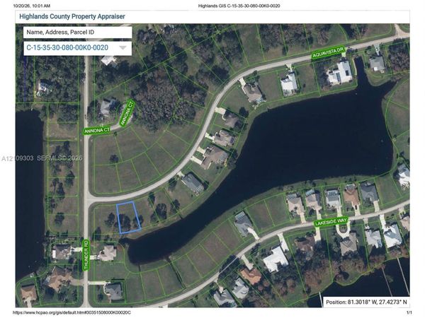 6324 Aquavista Dr , Sebring, FL 33876