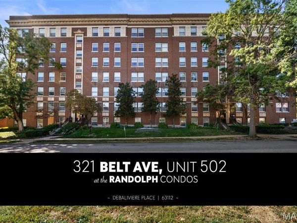 321 Belt Avenue , Unit 502, St Louis, MO 63112