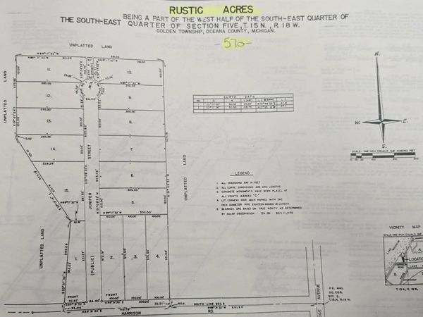 8150 W Harrison Road, Unit Lot 3, Mears, MI 49436