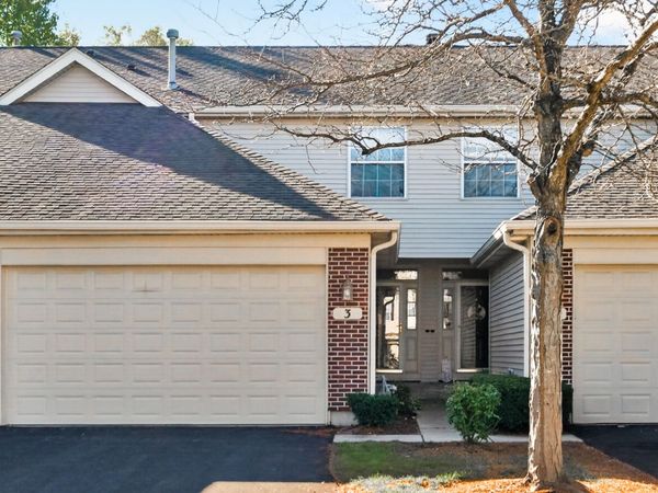 3 Rose Hill Court , Unit 3, Algonquin, IL 60102