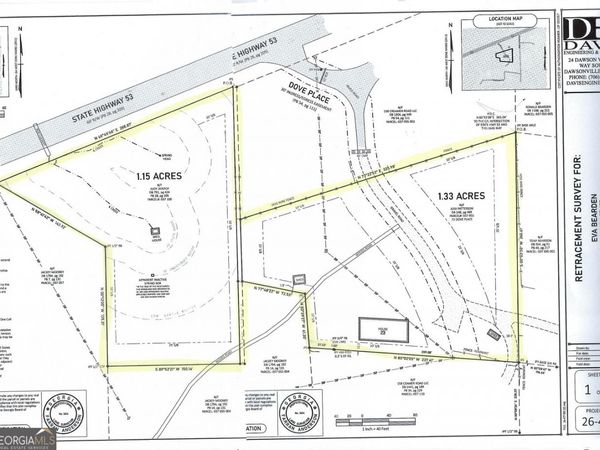 72 Dove Pl / Hwy 53, Dawsonville, GA 30534