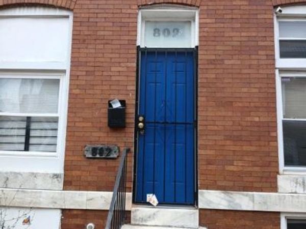 802 N GLOVER STREET , BALTIMORE, MD 21205