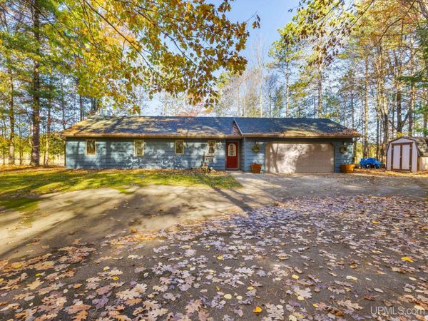 N5309 County Road 581, Mellen Twp, MI 49893