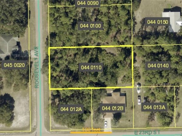 2302 Roosevelt AVE , ALVA, FL 33920