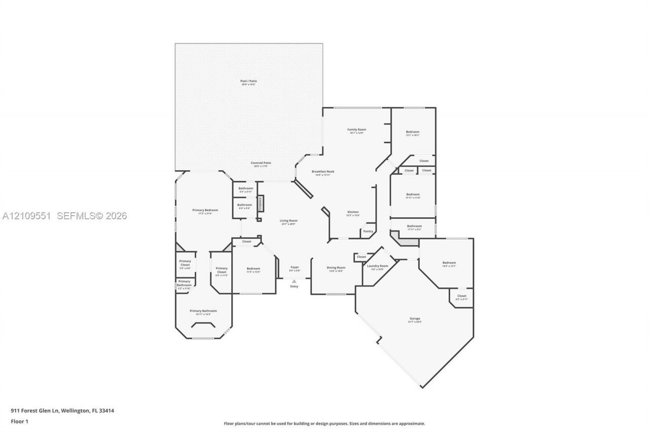 911 Forest Glen Ln , Wellington, FL 33414 Photo