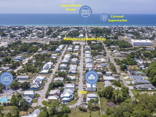 439 Paradise Boulevard , Panama City Beach, FL 32413