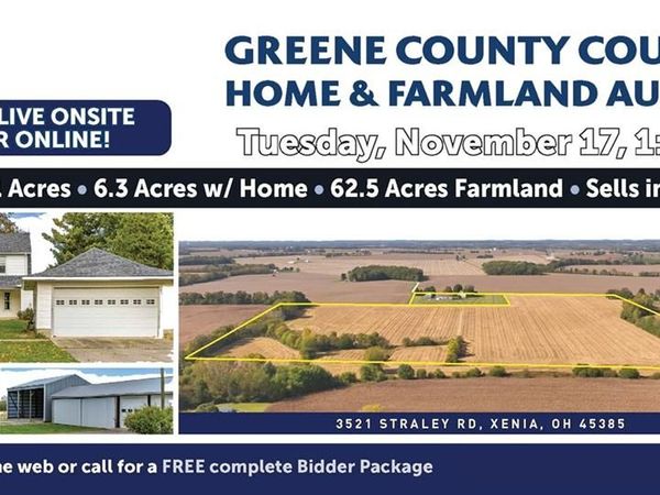 3521 Straley Road, Cedarville TWP, OH 45385