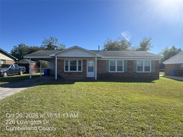 226 Lovington Drive, Fayetteville, NC 28303