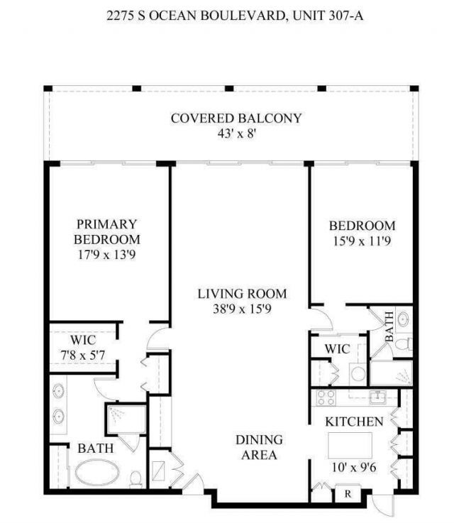 2275 S Ocean Boulevard, Unit 307A, Palm Beach, FL 33480 Photo