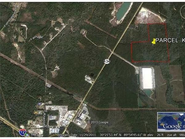 Parcel K HWY 434 (OFF) , Lacombe, LA 70445