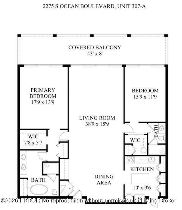 2275 S Ocean Boulevard, Unit 307A, Palm Beach, FL 33480 Photo