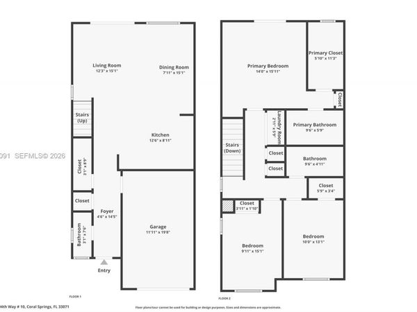 1567 NW 94th Way , Coral Springs, FL 33071