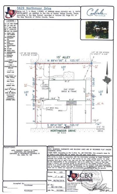 5629 Northmoor Drive, Dallas, TX 75230 Main Photo