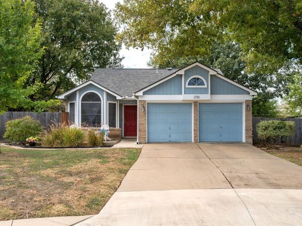 2110 Elder PL , Round Rock, TX 78664
