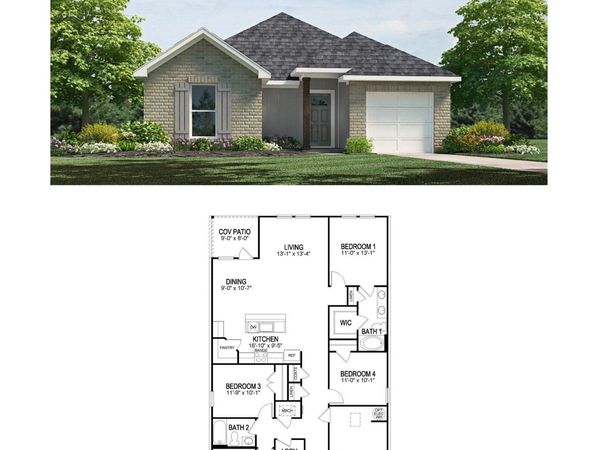 12574 Foxglove Ave, Walker, LA 70785