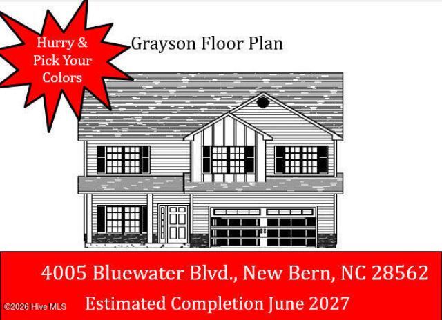 5004 Bluewater Boulevard, New Bern, NC 28562 Main Photo