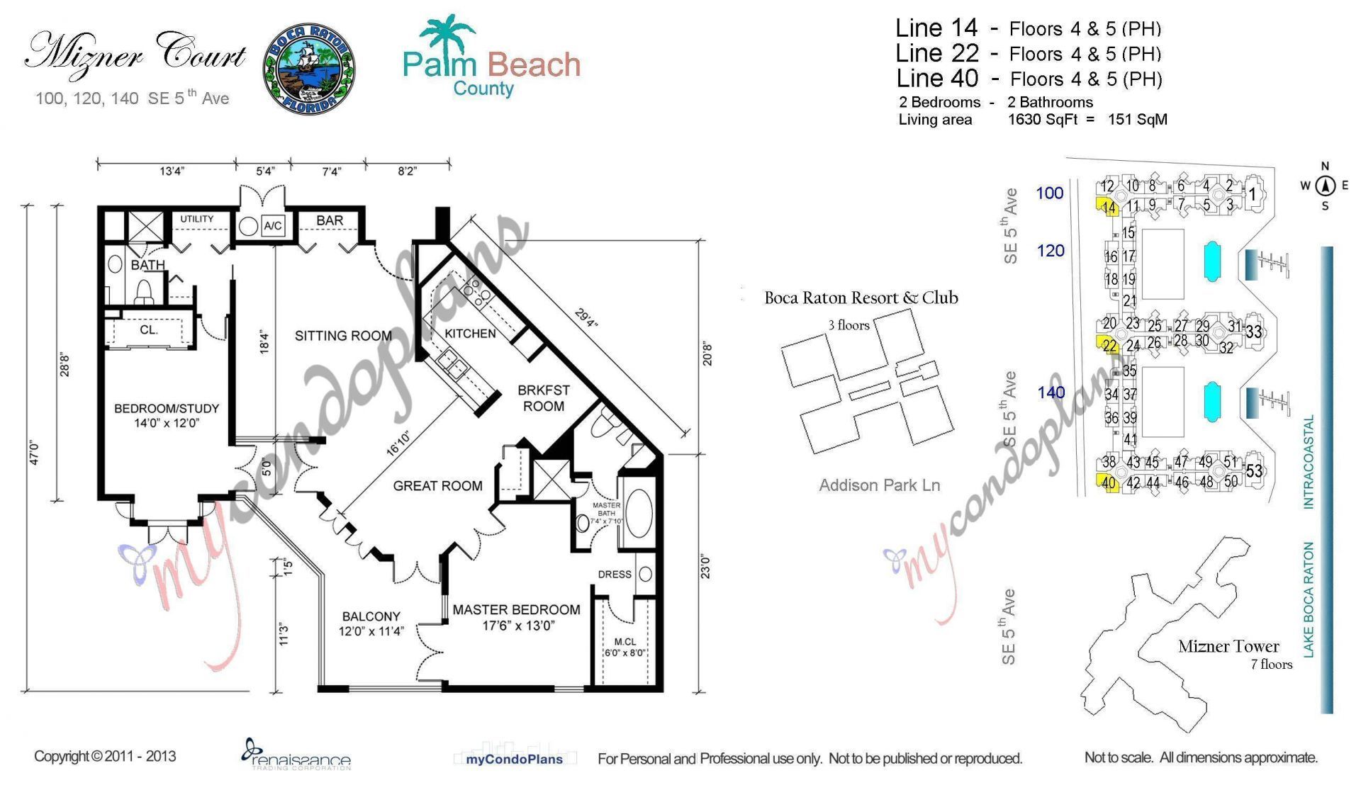 100 SE 5th Avenue, Unit PH14, Boca Raton, FL 33432 Photo