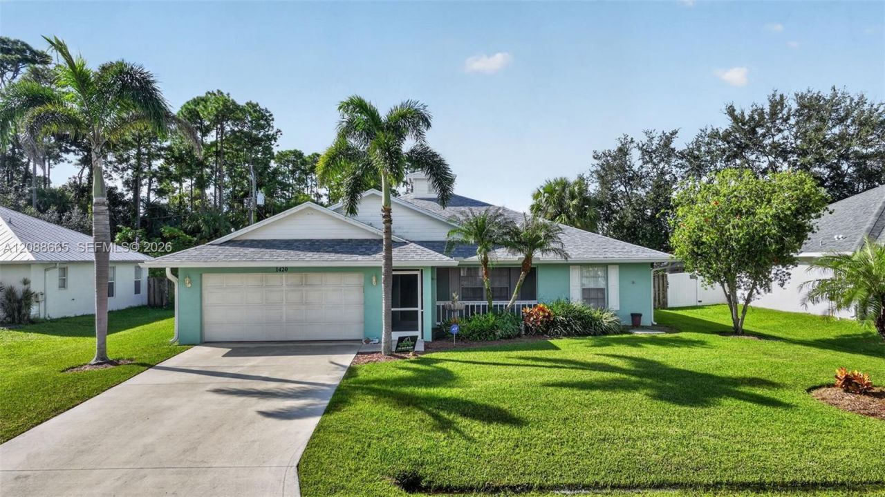 1420 SW Leisure Ln , Port Saint Lucie, FL 34953 Photo