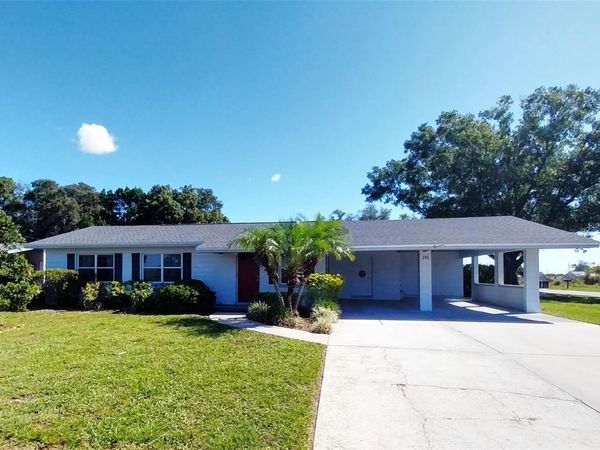 285 OVEROCKER CIRCLE , FROSTPROOF, FL 33843