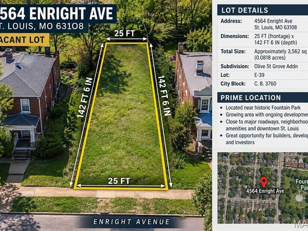 4564 Enright Avenue, St Louis, MO 63108