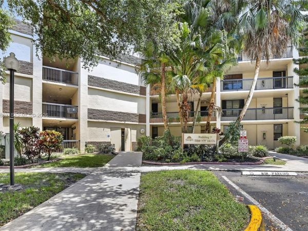 7500 NW 1st Ct , Unit 302-3, Plantation, FL 33317