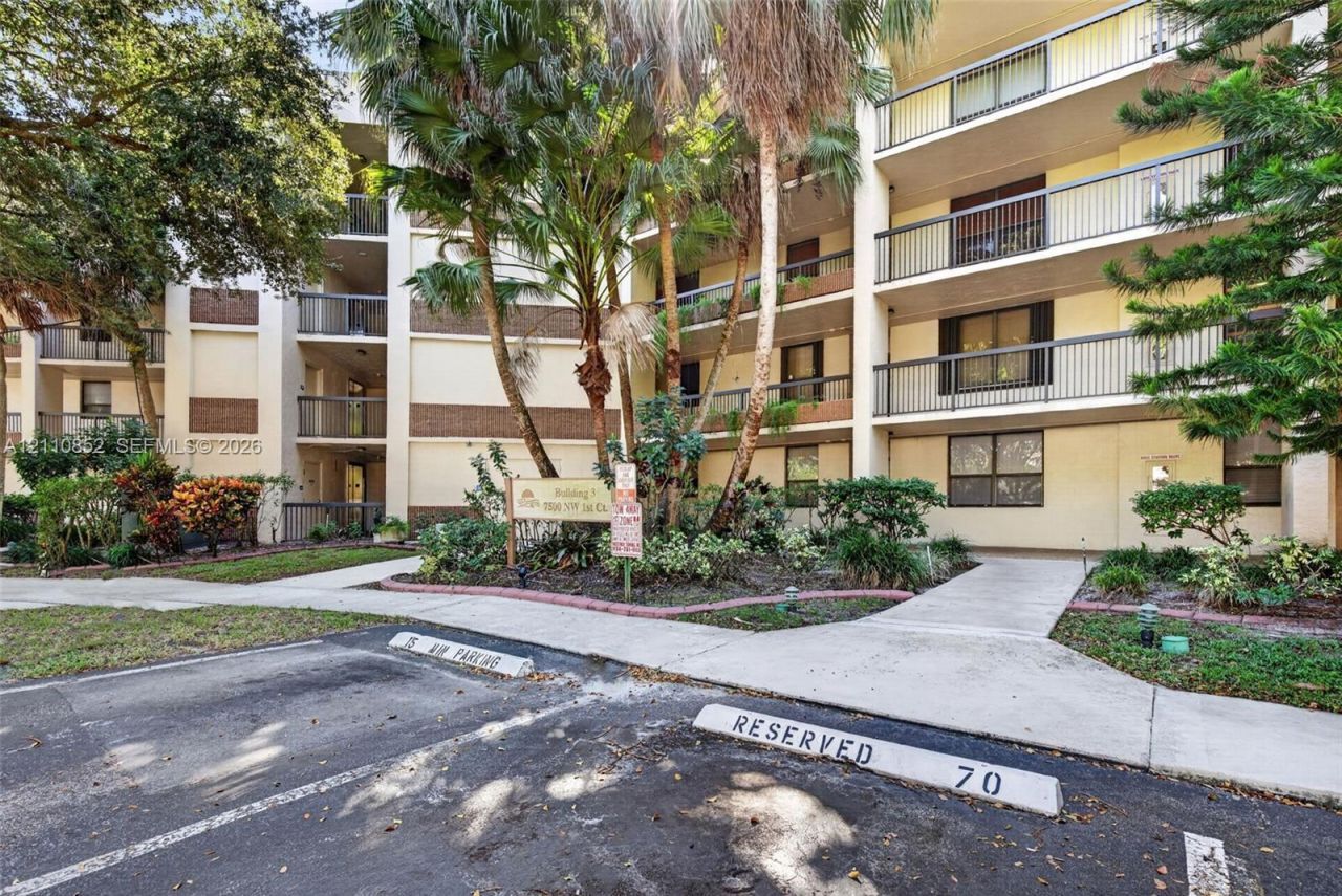7500 NW 1st Ct , Unit 302-3, Plantation, FL 33317 Photo