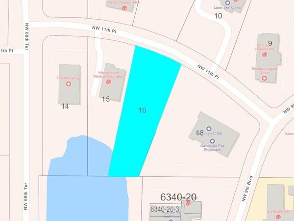 0 NW 11TH PLACE , GAINESVILLE, FL 32605