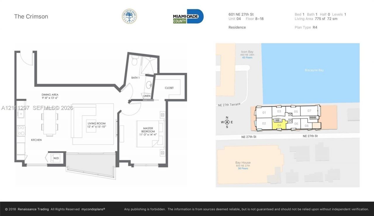 601 NE 27th St , Unit 1704, Miami, FL 33137 Photo