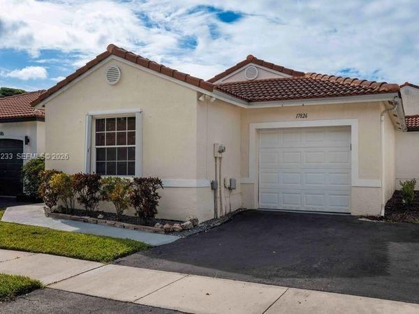 17826 SW 10th Ln , Pembroke Pines, FL 33029