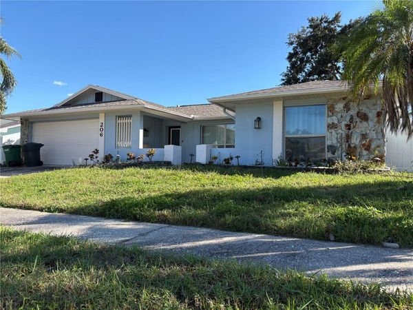 206 HILLCREST DRIVE , SAFETY HARBOR, FL 34695