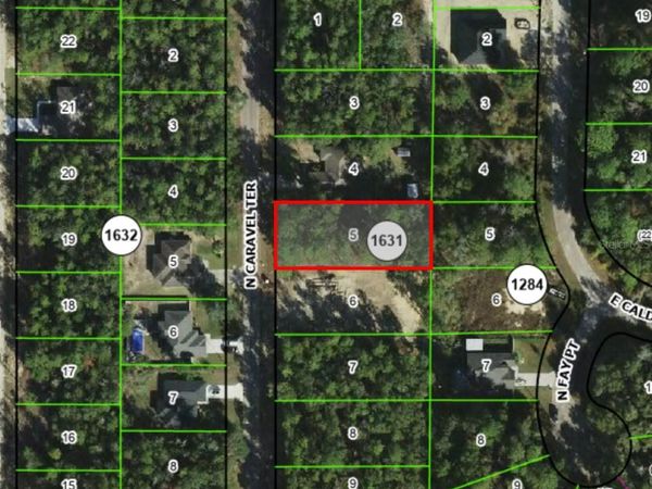 9893 N CARAVEL TERRACE , DUNNELLON, FL 34434