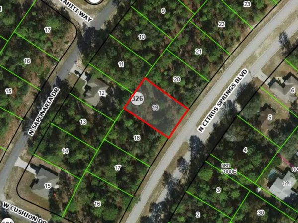 9170 N CITRUS SPRINGS BOULEVARD , CITRUS SPRINGS, FL 34433
