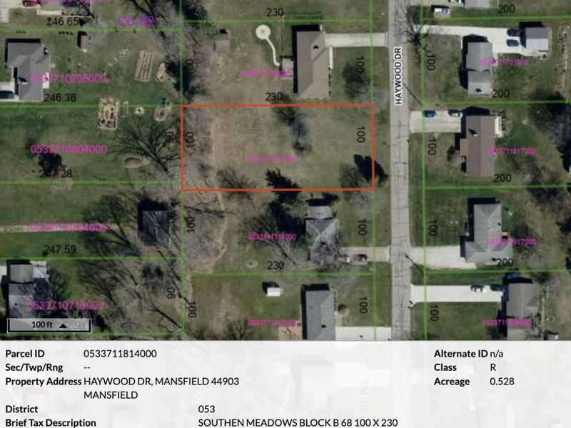 0 Haywood Drive , Mansfield, OH 44903 Photo 2